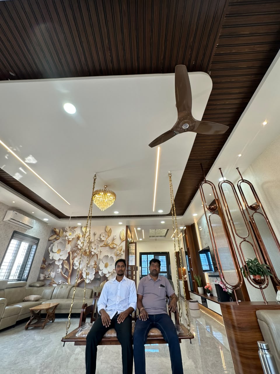 Premium false ceiling and interior work by Interiors by Ansari